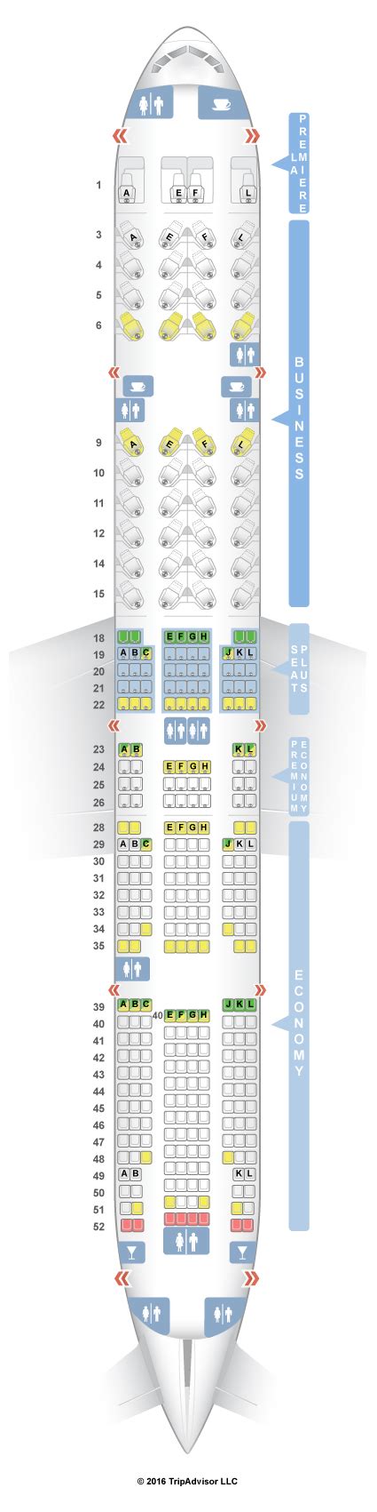 777 300er boeing 777 300er air france plan cabine